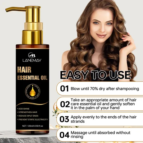 Aceite Para Cabello Camellia: Fuerza Y Control De Frizz 2 Pi