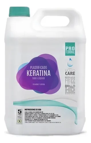 Shock De Keratina X 5 Lts Elimina El Freez Baja El Volumen