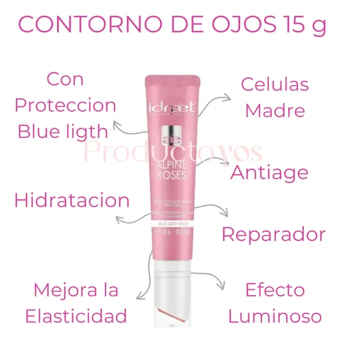 Crema Pro Retic Retinol Vitamina C Y Contorno De Ojos Idraet