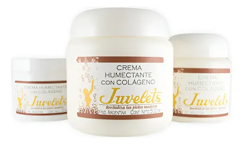 Crema Humectante Con Colágeno 100gr. Juvelets Suavepie Fragancia Agradable