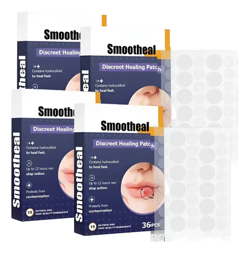 4parches Suavizantes For Herpes Labial Parche Curativo .