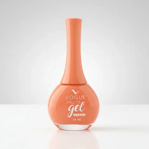 Esmalte Vogue Efecto Gel Mate para Uñas Naranja Latin Flow Fest 14 mL