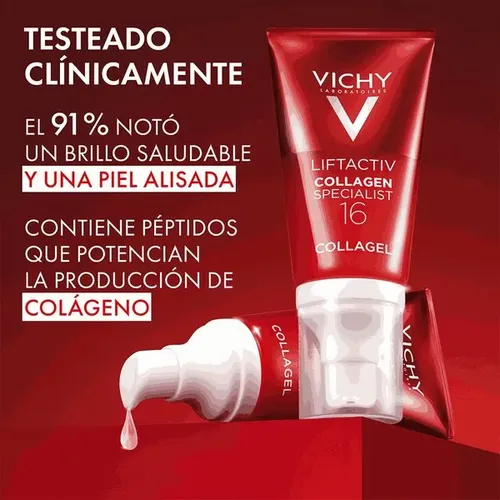 Vichy Liftactiv Collagen 16 Crema, Más Luminosidad Juvenil