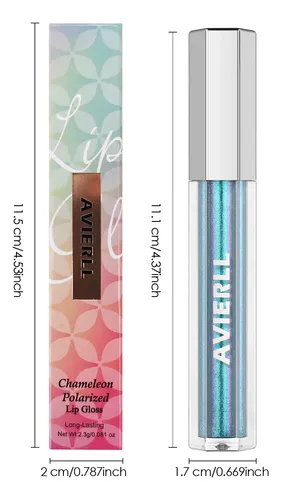 Brillo Labial Hidratante Con Perlas Para Maquillaje De `/