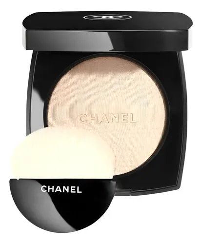 Chanel Iluminador Polvo 10 Ivory Gold Brocha Funda Caja