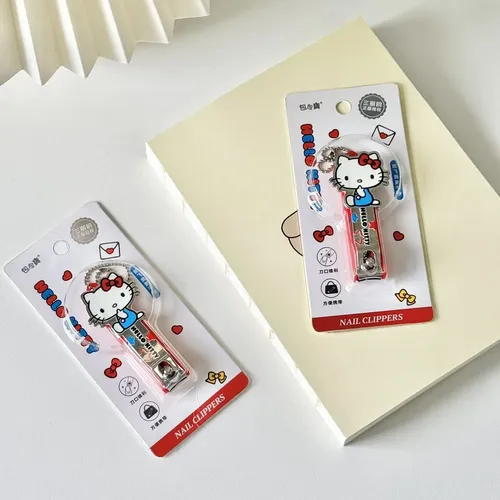 Cortauñas Antisalpicaduras Hello Kitty Para Mujer