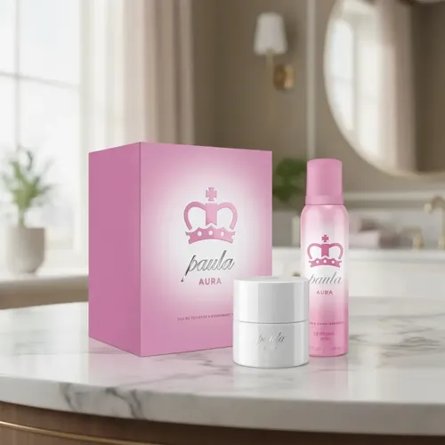 Set Perfume Paula Aura X 60 Ml + Deo X 123ml