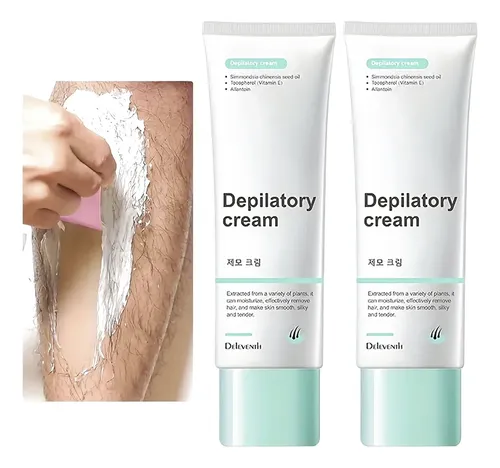 Crema Depilatoria Corporal Vitamina E 30ml Piel Suave Sedosa