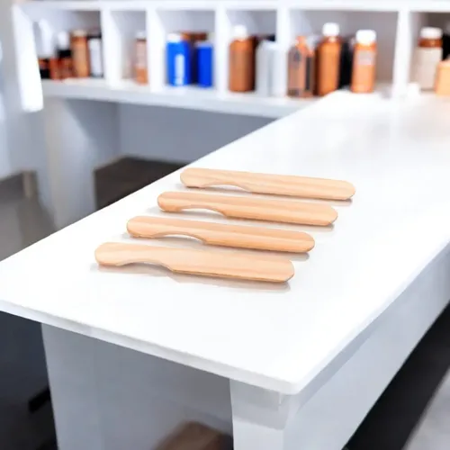 Keila Espátula Madera 12 Piezas Cuchillo Para Cera Depilatoria