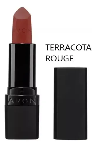 Lápiz Labial Ultra Matte Avon – Color Terracota Rouge