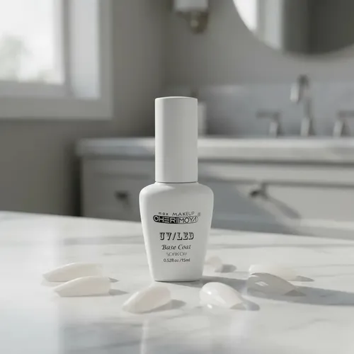 Base Coat Esmalte Semipermanente Cherimoya UV/LED Transparente 15ml