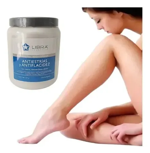 Crema Anti Estrias Y Flacidez Colageno Centella X 1k Libra