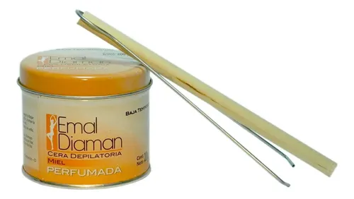 Cera Depilatoria En Lata Emal Diaman Miel 200 Gr