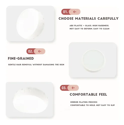 Kits De Depilación Crystal Hair Eraser Para Exfoliación Indo