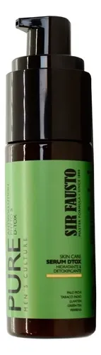 Sir Fausto Pure Serum Detox Crema Hidratante Facial Local Tipo de piel Todo tipo de piel