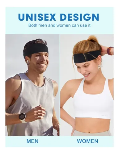 ..6 Cintas Deportivas Para El Pelo, Transpirable..