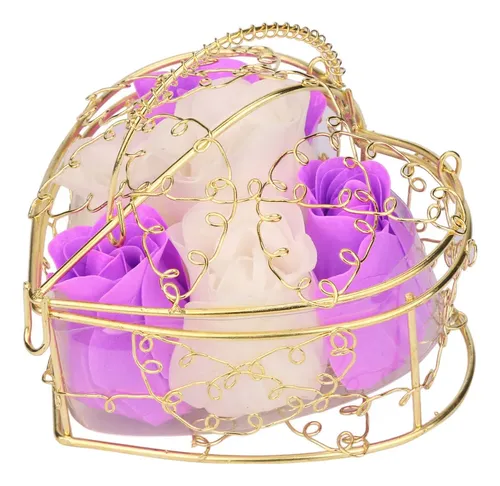 Jabón Corporal Compact Random Heart Para Baño, Con Aroma A C
