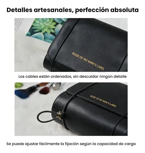 Estuche De Maquillaje 4 En 1 Para Mujer, Plegable
