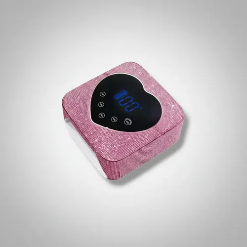 Cabina De Cristales Uv/led Inalambrica Para Manicura 30 Led