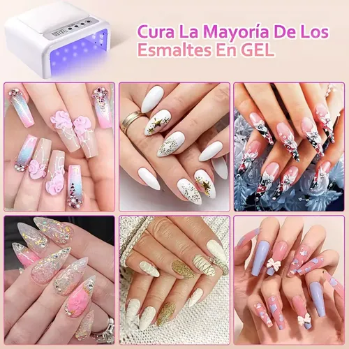Cabina Led Uv Uñas 288w Almohadilla City Girl H72 City Girl