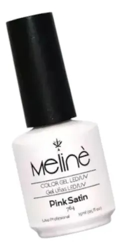 Meline Esmalte Semipermanente Gel Led/uv 764 Pink Satin