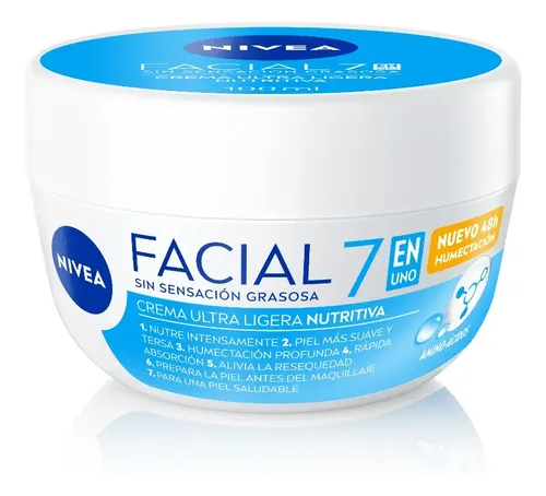 Nivea Crema Facial Nutritiva Hidratante 100 Ml