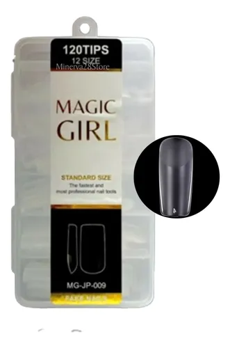 Tips Soft Gel Press On Caja X120u Cuadradas Medianas Manicur