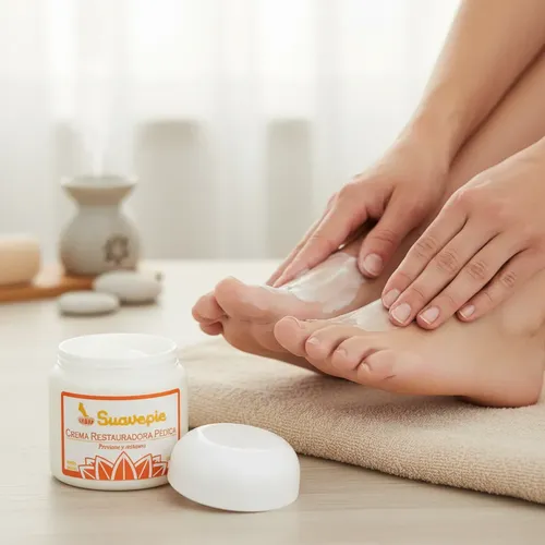 Crema Pedica Restauradora Con Vitamina A Suavepie 250grs