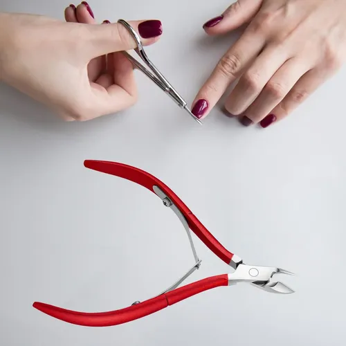 Pinzas Para Manicura, Herramientas De Manicura Y Pedicura, E