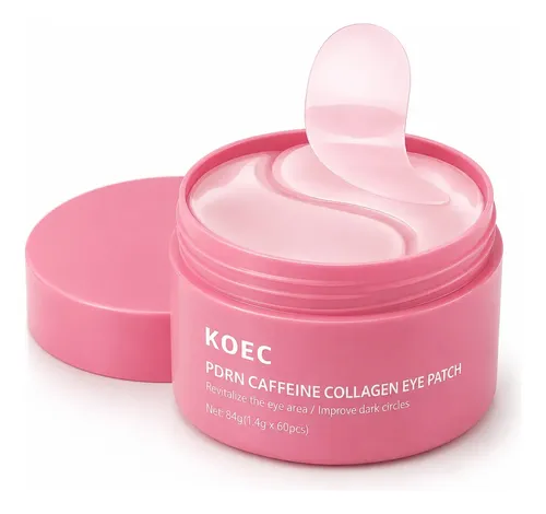 Parches Ojos Colágeno Koec Caffeine Hidrogel Anti Ojeras X60