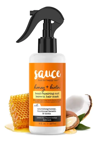 Mascarilla Capilar Con Salsa, Miel Y Biotina Reparadora De E