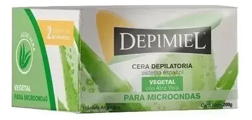 Cera Depilatoria Para Microondas Vegetal Profesional X200