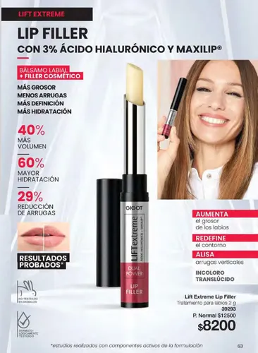 Gigot Lift Extrem Dual Power Balsamo Labial Rellenador 2g
