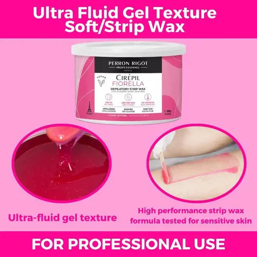 Cera Suave Fiorella Cirepil 400g Hipoalergénica Gel