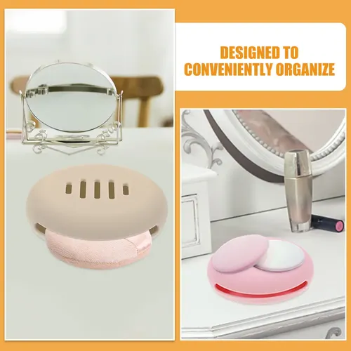 Soporte Transpirable Para Esponjas De Maquillaje, 3 Unidades