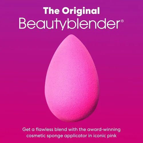 Esponja Maquillaje Rosa Suave Reutilizable Vegana
