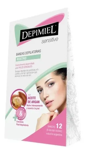 Cera En Banda Para El Rostro Sensitive Depimiel –