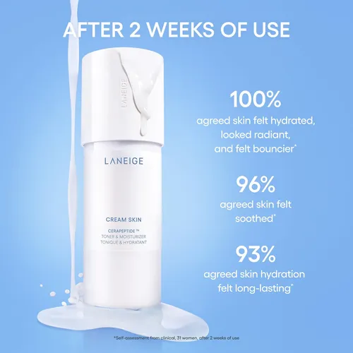 Milky Toner Laneige Cream Skin Ceramide Peptide 80 Ml