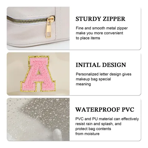 Bolsa De Maquillaje Yoolife Initial, Bolsa De Aseo Transpare