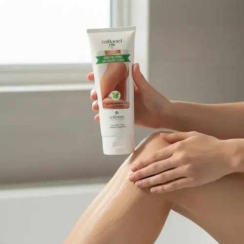 Crema Para Piernas Con Celulitis Y Estrias Millanel 200g