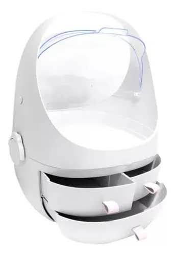 Organizador De Cosmeticos Capsula Xl Jessamy O3600 Color Blanco