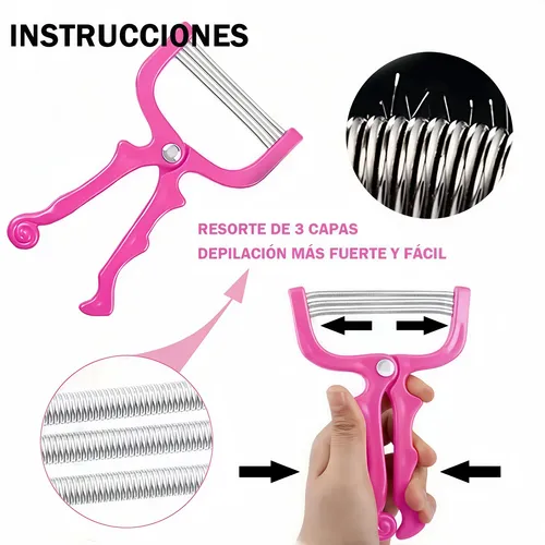 Depiladora Facial Portátil Y Afeitadora De Labios De Operaci