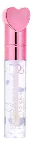 Brillo Labial Corazon Glitter Skora Heart Lip Gloss Tonos