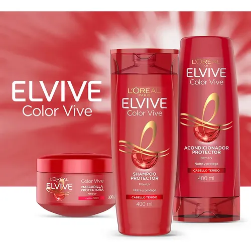 Acondicionador Elvive L´oréal Paris Color Vive X 400 Ml