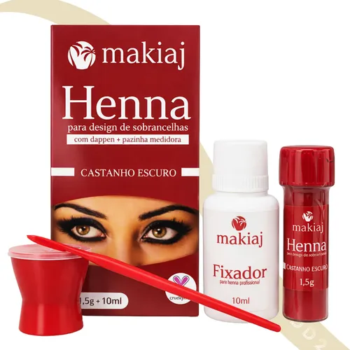 Henna Perfilador De Cejas Tinte Makiaj Brasil Varios Tonos