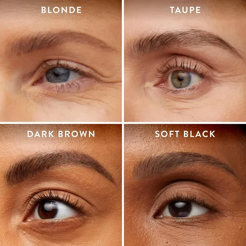 Lápiz Y Gel Para Cejas 2 En 1 Negro Suave