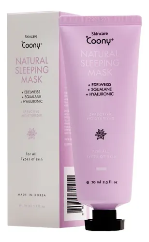 Mascarilla Hidratante Coony Natural Sleeping Mask 70ml