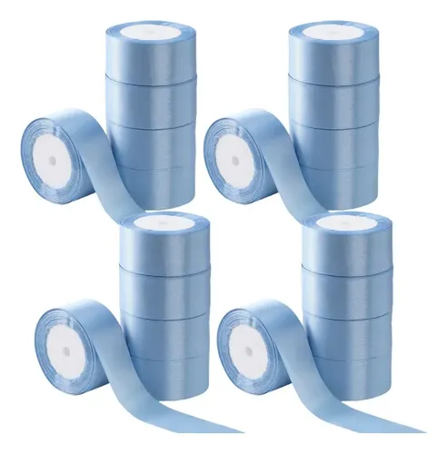 20 Rollos De Liston Decorativa De 4 Cm De Ancho, Largo 45 Qr