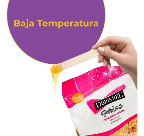 Cera Depilatoria Depimiel X 800 Gramos En Perlas Pack X 6u