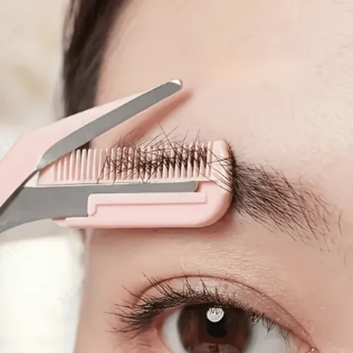 Kit De Tijeras Y Herramientas Para Moldear Cejas